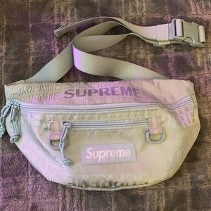 Supreme Waist Bag (SS19)- Ice/ Light Blue